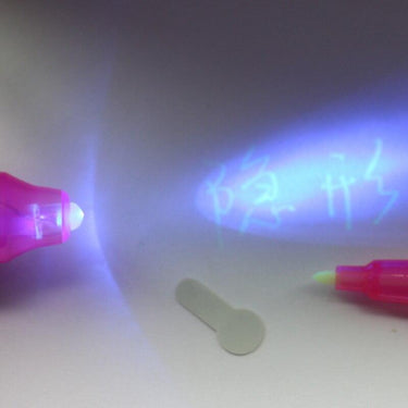 SecretGlow | Magical writing - Invisible ink pen with UV light